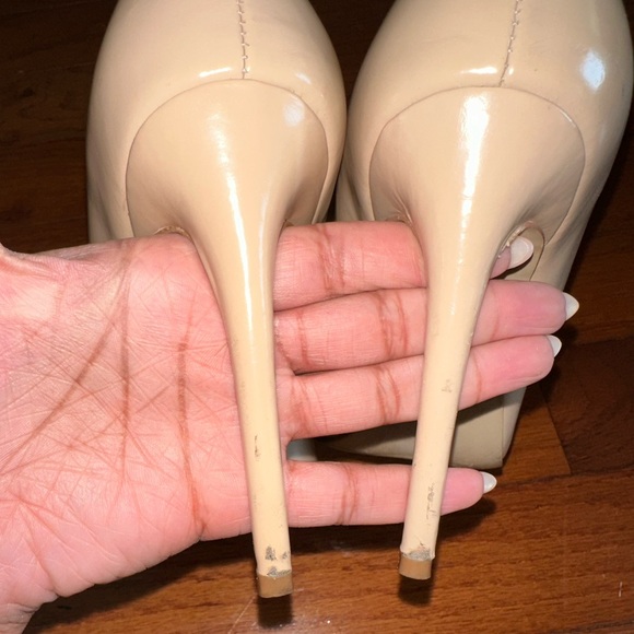 Steve Madden Proto Pump Blush Leather Size 7.5 - Picture 7 of 8